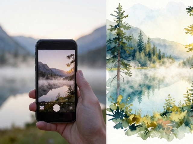 What app turns photos into landscape paintings? Top tools for turning pictures into art