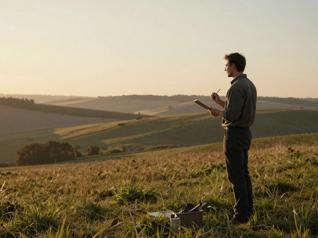 What Is the First Rule of Landscaping in Painting?