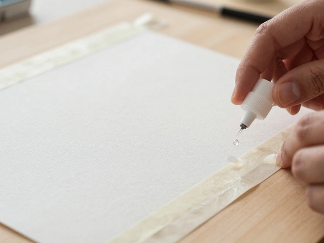Alternatives to Stretching Watercolor Paper: Tape, Board, and Wet Methods